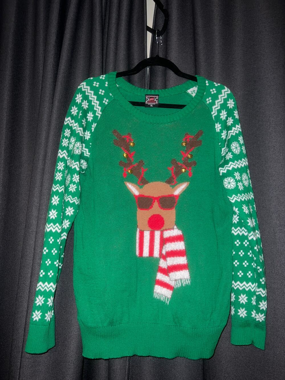 Ugly Christmas Sweater Xmas Size XL